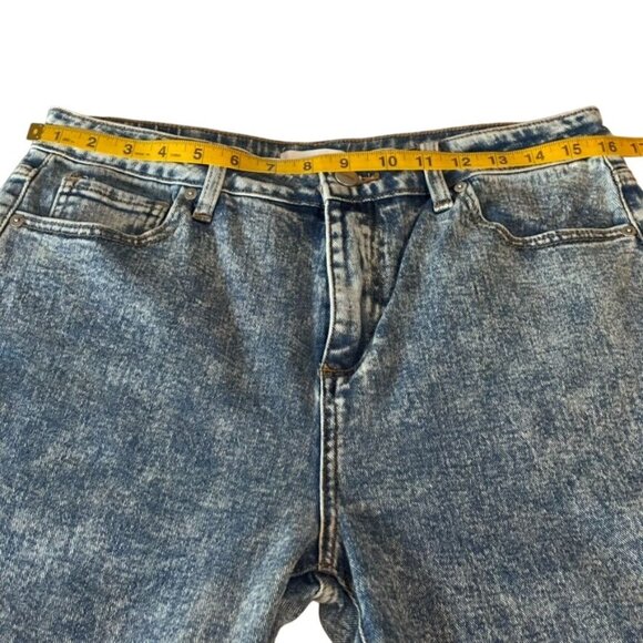 Ceros Womens High-Rise Acid Wash Denim Jeans Size 31 Relaxed Fit - Picture 8 of 9